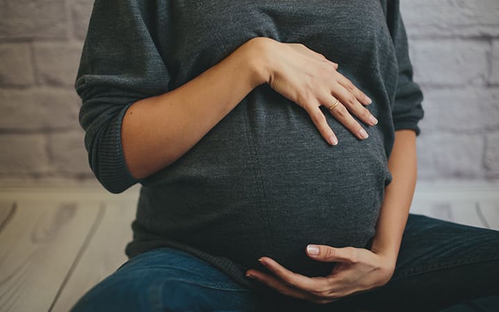 Clientele pregnant woman chiropractor Laval